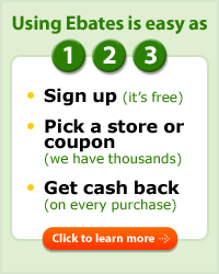Welcome to Ebates! Save with Coupons and Cash Back!