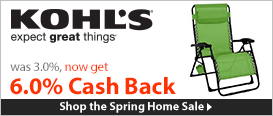 Shop the Spring Home Sale with Double Cash Back!